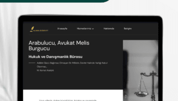 dijitalisin-avukatmelisburgucu.com web tasarım hizmeti